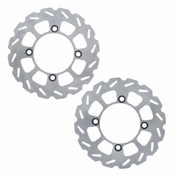 Brake Rotors for Yamaha Grizzly 550 YFM550 2009-2014 Front RipTide Brake Discs