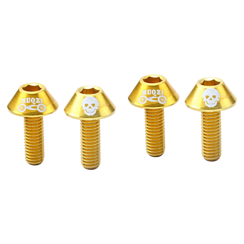 Brake Screw Bike Screws Color Disc Cycling V Bolt Aluminium Alloy