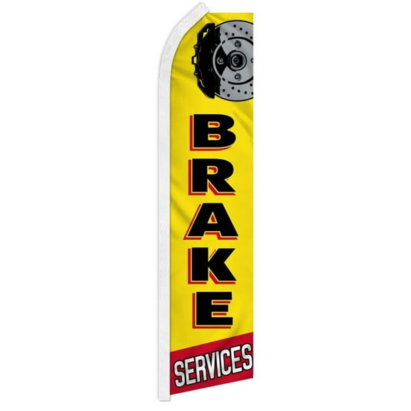 Brake Services Super Flag