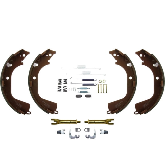 Brake Shoe Hardware Brake Shoes + Adjusters For GMC Canyon 2009-2012