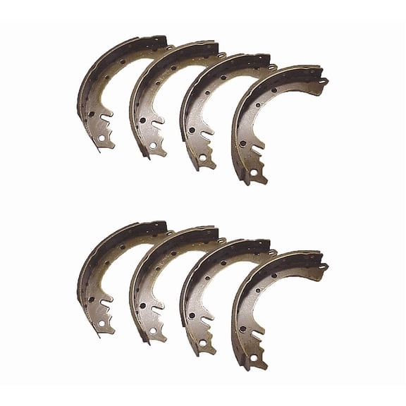 Brake Shoe Set of 4 Replaces OEM: 807376 (2 Pack)