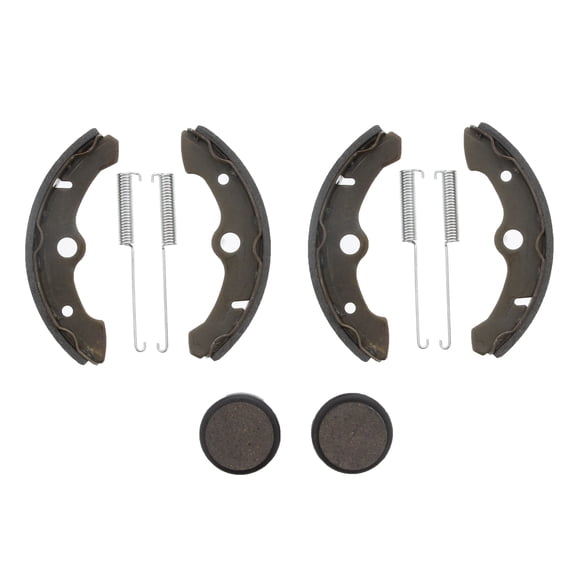 Brake Shoes & Pads fit Yamaha Big Bear 350 YFM350 4x4 1992 - 1994 Front & Rear