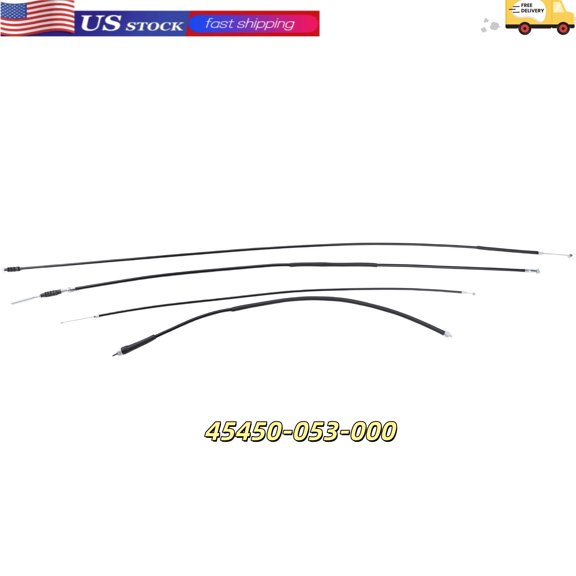 Brake Throttle Speedo Cable Set Compatible forTrail 90 CT90 K0 1966-1968 Replace 45450-053-000