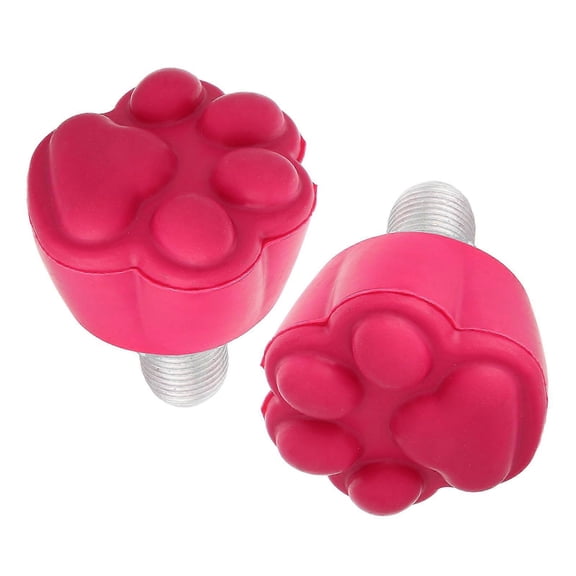Brake Toe Stopper Roller Skate Toe Stops For Skaters Rosy 5.00X5.00X3.00CM Stability Enhancement 2Pcs