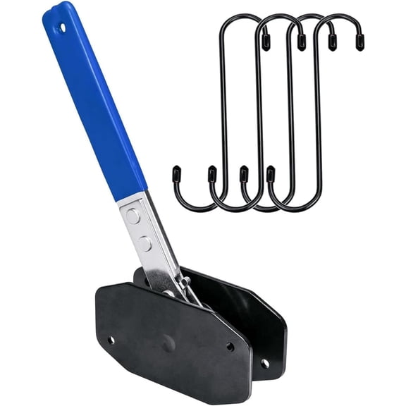 Brake Tools, 4 in 1 Universal Disc Brake Caliper Compression Tool, Caliper Piston Compressor Tool with 2 Brake Caliper Hooks, Brake Caliper Press for Car Brake Repair and Installation