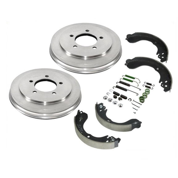 BrakeDrums & Brake Shoes Springs Kit 4pc for Jeep for Patriot & for Compass 07-17 80125 B919 H7351