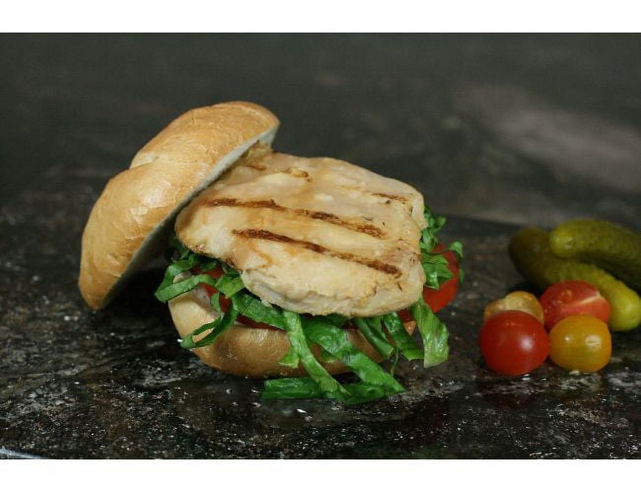 Brakebush Easy Gourmet Classic Flame Grilled Savory Chicken Breast Fillet, 5 Pound - 2 per case.