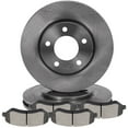 thumbnail image 1 of Brakes Kits, CCIYU Front Premium Brake Rotors + Ceramic Brake Pads fit for 2003-2007 for Chrysler Town & Country,2001-2007 for Dodge Caravan,2001-2006 for Dodge Grand Caravan, 1 of 5