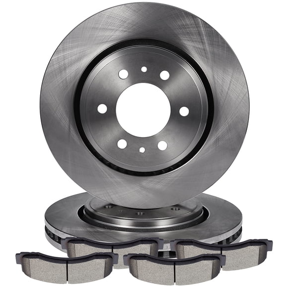 Brakes Kits, CCIYU Front Premium Brake Rotors + Ceramic Brake Pads fit for 2010-2018 for Ford Expedition,2010-2018 for Ford F-150,2010-2018 for Lincoln Navigator