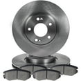 thumbnail image 1 of Brakes Kits, CCIYU Front Premium Brake Rotors + Ceramic Brake Pads fit for 2009-2010 for Hyundai Sonata, 1 of 5