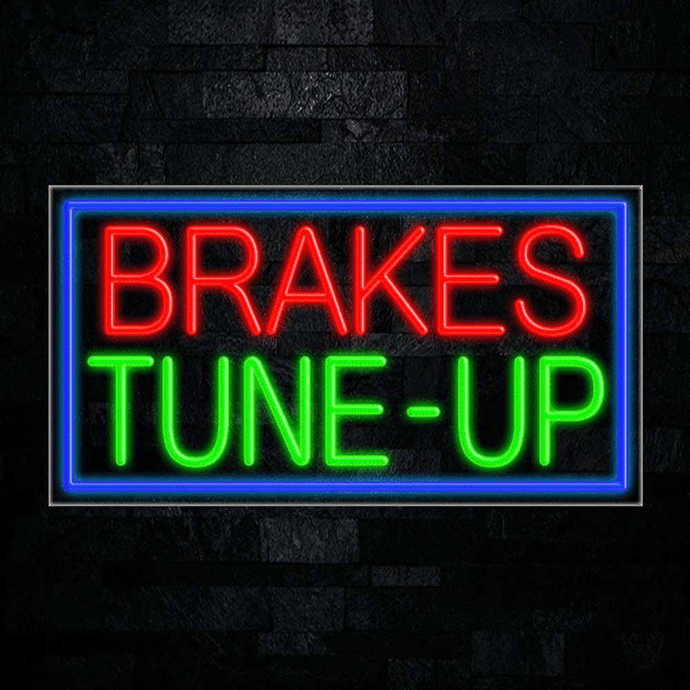 Brakes Tune Up LED Neon Sign 33"L x 18"H 31666