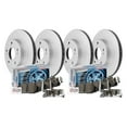 thumbnail image 1 of Brakes for Toyota Corolla 2010-18 Front & Rear Ceramic Pads & Coated Rotor, 1 of 12
