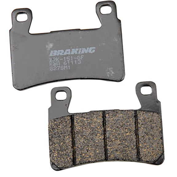 Braking Brake Pads - SM1 Compound Compatible With Harley-Davidson Softail Breakout FXSB 2017