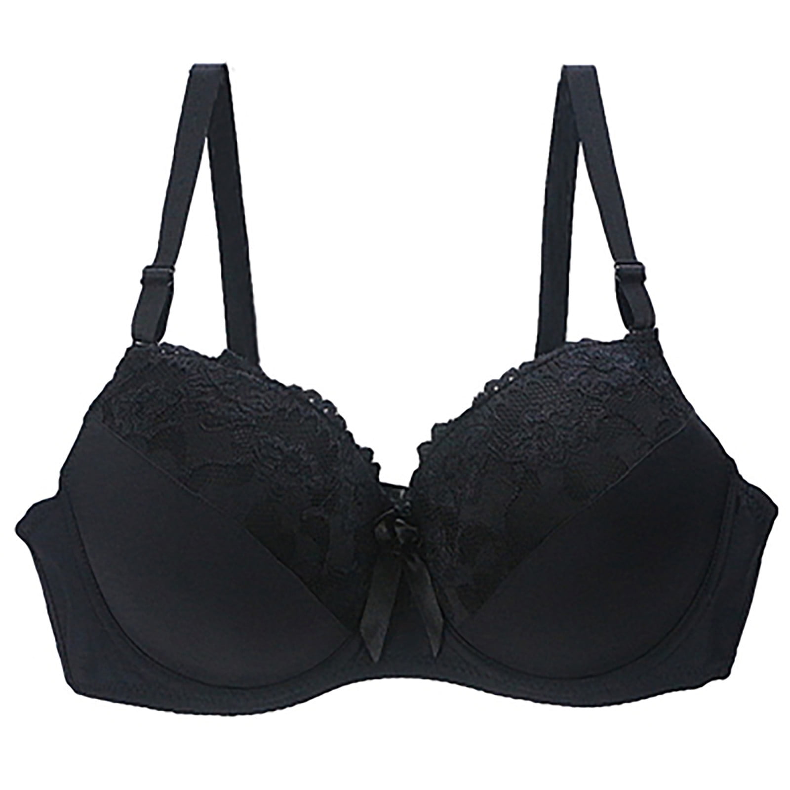 Bralette Bra Women Lightly Lined Bra Feature V-Neck Push-up Bra Style W ...