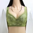 thumbnail image 1 of Bralette plus size bra for women lace Breathable Soft Everyday Bras, 1 of 9