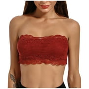 NGW682 Bralettes for Women Sale or Clearance Bralettes For Women Women's Wrap Chest Lace Underwear Women's Strapless Strapless Bra Without Steel Rings BH R053