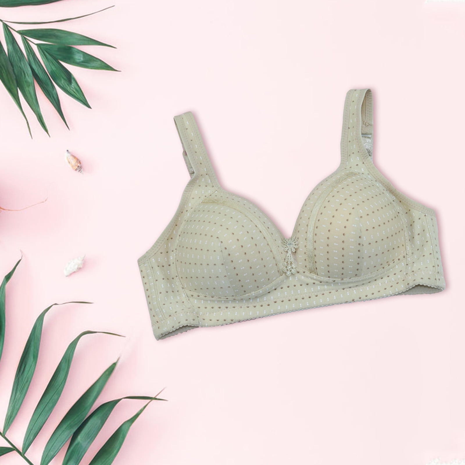 Bralettes for Women with Support Full Coverage Bra Crossover Bra for