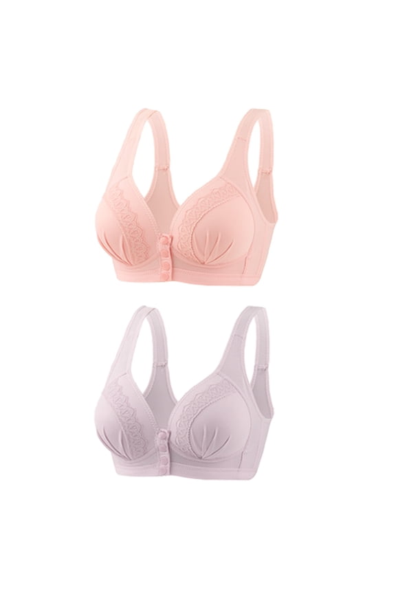 Womens Bralettes Lace Convertible Bra Feature V-Neck Padded Bra Style W-991 3XL