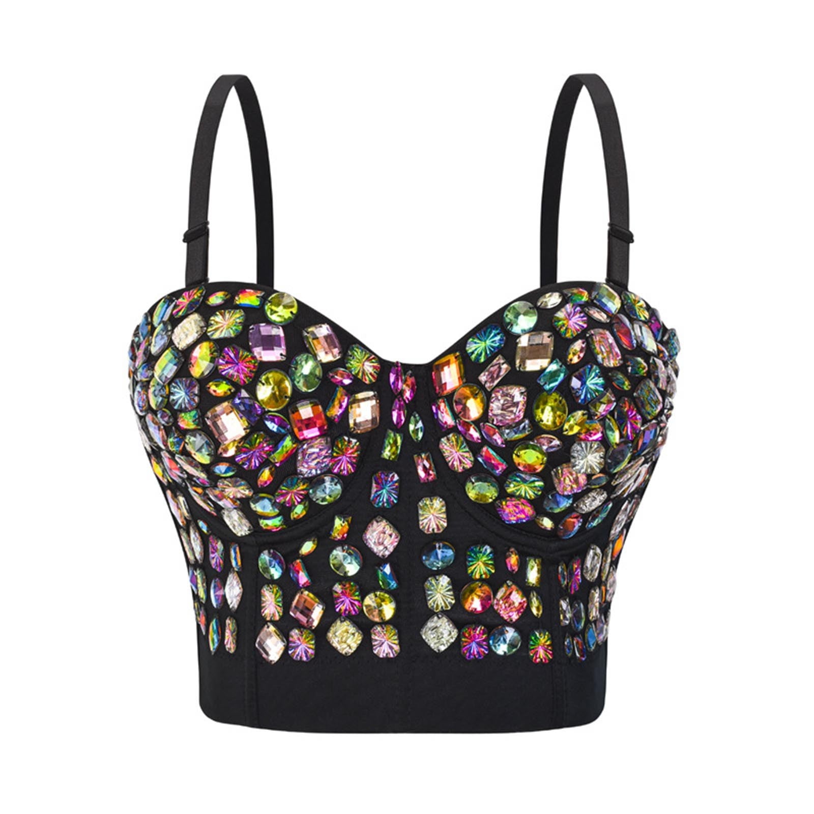 diamond bustier top