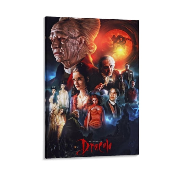 Bram Stoker's Dracula Movie Poster (2) Picture Print Wall Art Poster Painting Canvas Posters Artworks Gift Room Aesthetic 16x24inch(40x60cm)