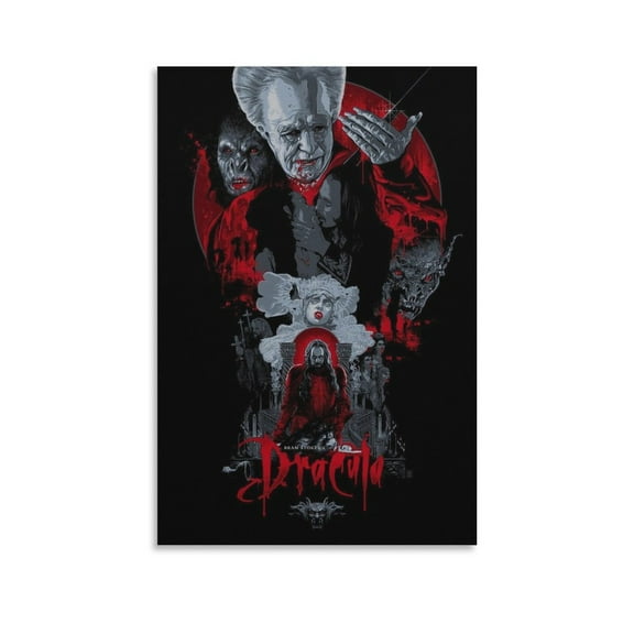 Bram Stoker's Dracula Movie Poster (24) Art Poster Canvas Painting Decor Wall Print Photo Gifts Home Modern Decorative Posters 12x18inch(30x45cm)