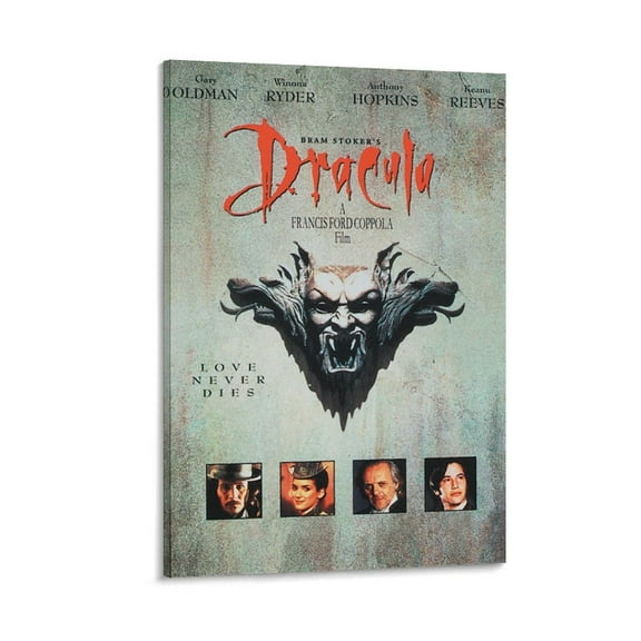 Bram Stoker's Dracula Movie Poster (36) Canvas Wall Art Poster Decorative Bedroom Modern Home Print Picture Artworks Posters 12x18inch(30x45cm)