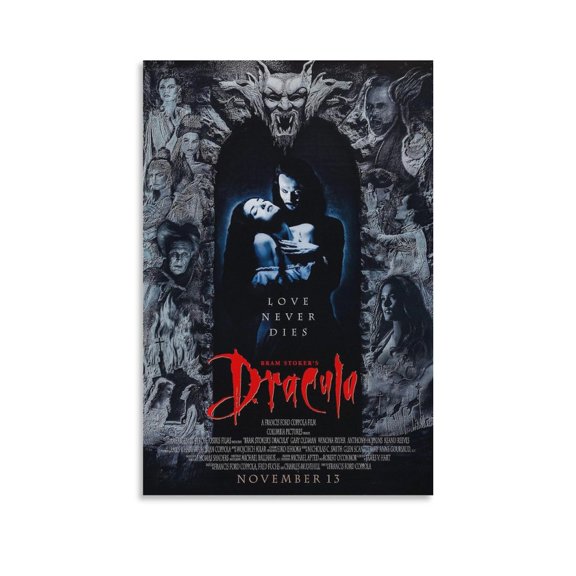 Bram Stoker's Dracula Movie Poster (49) Home Decor Poster Wall Art Hanging Picture Print Bedroom Decorative Painting Posters Room Aesthetic 24x36inch(60x90cm)