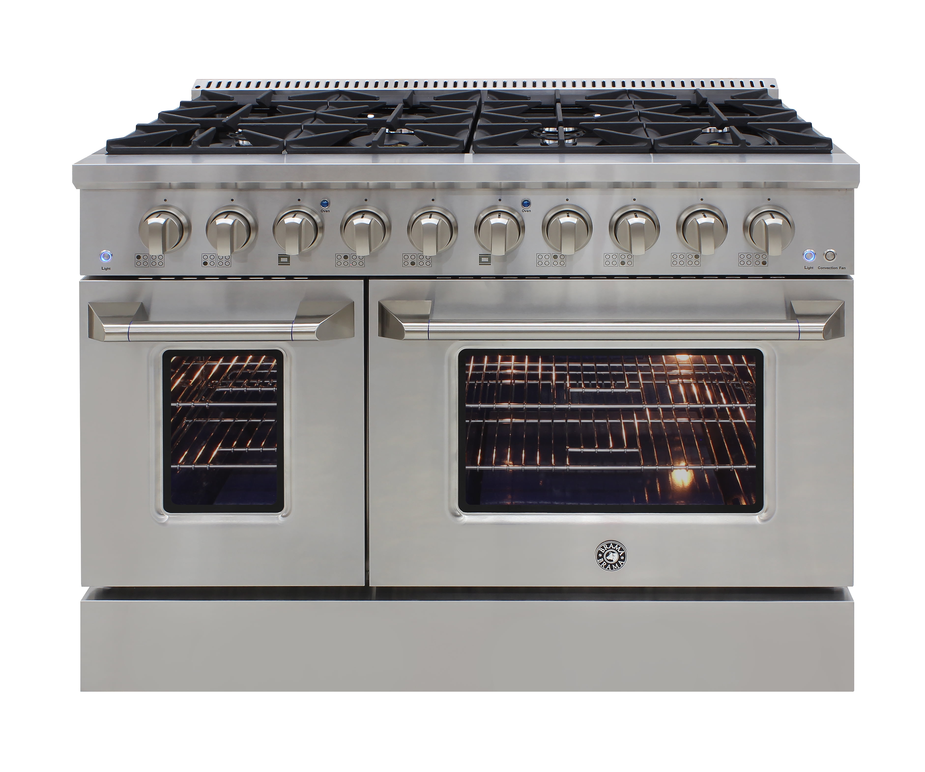 Brama 48-Inch Gas Range (Stainless)