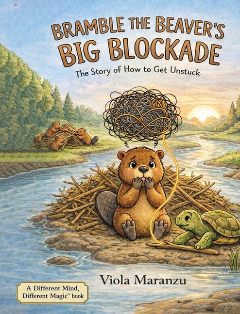 Bramble the Beaver's Big Blockade: The Story of How to Get Unstuck, (Hardcover)