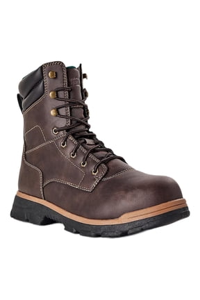Men's Koa 8 in Steel Toe Work Boots, Brown