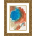 thumbnail image 1 of Bramma, Lila 11x14 Gold Ornate Wood Framed with Double Matting Museum Art Print Titled - Fire and Water II, 1 of 4