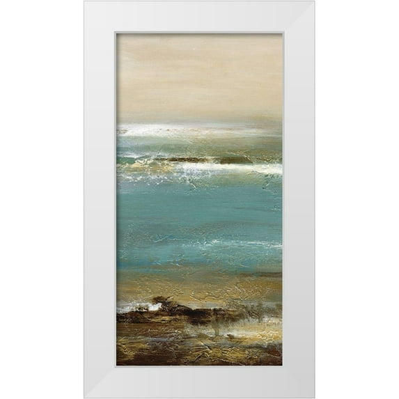Bramma, Lila 11x18 White Modern Wood Framed Museum Art Print Titled - Lullaby II