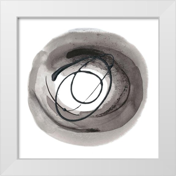 Bramma, Lila 12x12 White Modern Wood Framed Museum Art Print Titled - Transformation III