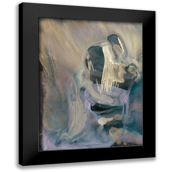 Bramma, Lila 12x14 Black Modern Framed Museum Art Print Titled - Mystery I