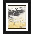 thumbnail image 1 of Bramma, Lila 12x14 Black Ornate Wood Framed with Double Matting Museum Art Print Titled - Presence of Life I, 1 of 4