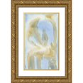 thumbnail image 1 of Bramma, Lila 12x18 Gold Ornate Wood Framed with Double Matting Museum Art Print Titled - Meeting Light III, 1 of 4