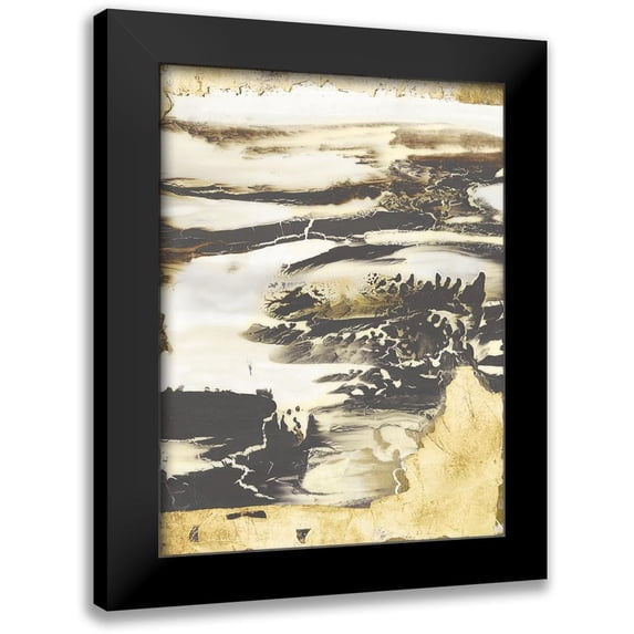 Bramma, Lila 15x18 Black Modern Framed Museum Art Print Titled - Presence of Life III