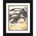 thumbnail image 1 of Bramma, Lila 15x18 Black Ornate Wood Framed with Double Matting Museum Art Print Titled - Presence of Life II, 1 of 4