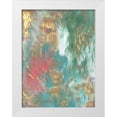 thumbnail image 1 of Bramma, Lila 15x18 White Modern Wood Framed Museum Art Print Titled - Ancient Teachings I, 1 of 4