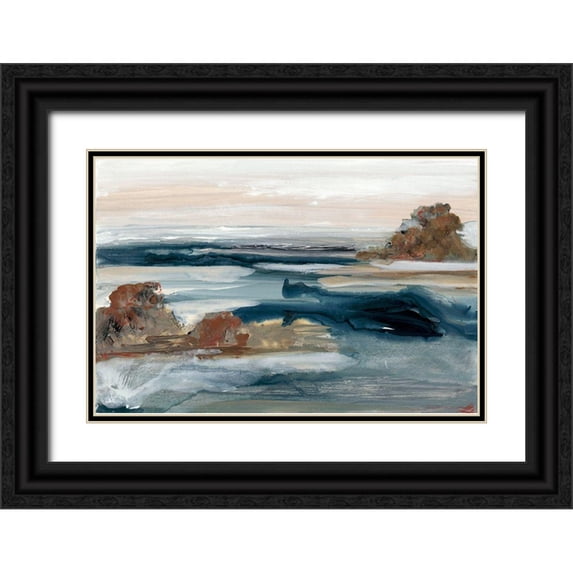 Bramma, Lila 18x13 Black Ornate Wood Framed with Double Matting Museum Art Print Titled - Generosity V