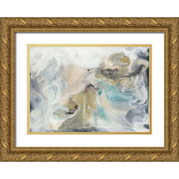 Bramma, Lila 18x14 Gold Ornate Wood Framed with Double Matting Museum Art Print Titled - Lord of Cycles I