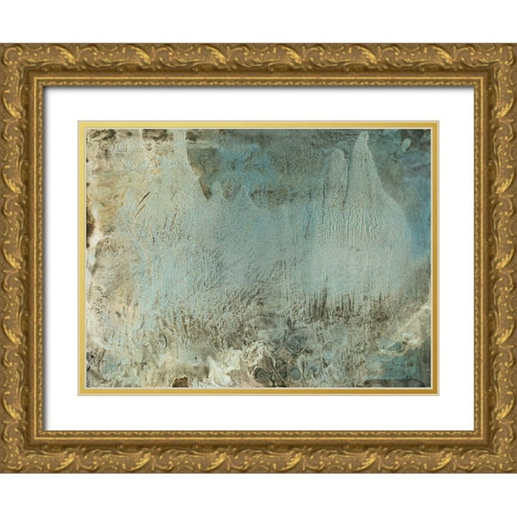 Bramma, Lila 18x15 Gold Ornate Wood Framed with Double Matting Museum Art Print Titled - Proximity I