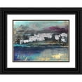 thumbnail image 1 of Bramma, Lila 24x19 Black Ornate Wood Framed with Double Matting Museum Art Print Titled - Mysteri II, 1 of 4