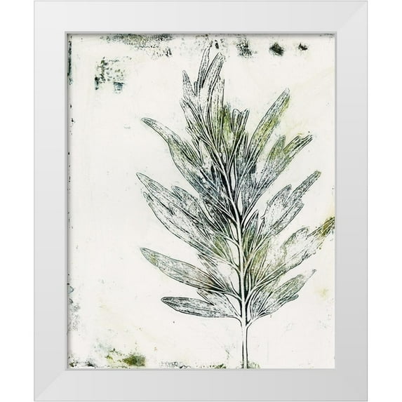 Bramma, Lila 26x32 White Modern Wood Framed Museum Art Print Titled - Presence of Nature VIII