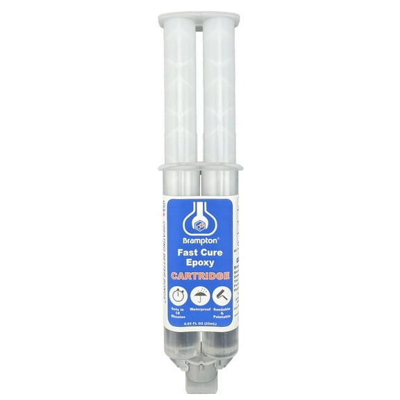 PlasticBonder Black Syringe Epoxy Adhesive 25 ml