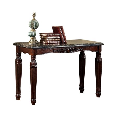 Brampton Traditional Style Sofa Table- Saltoro Sherpi