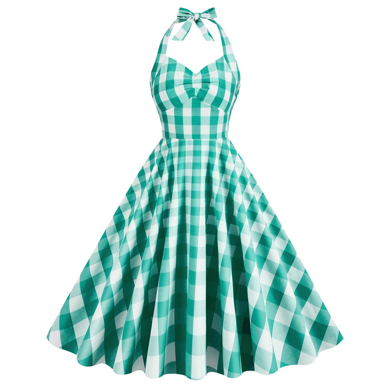 Bramtres Prom Dresses 2024,Graduation Dress,1950s Rockabilly Dress Neck ...