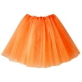 thumbnail image 1 of Bramtres Skirts for Women,Mini Skirt,Women Skirt Six Mesh Skirt TUTU Skirt Dance Skirt,Tulle Skirts,Summer Skirts,Pencil Skirt,Orange Dress,B, 1 of 3