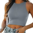 Bramtres Tank Tops Camisole Tops For Women Womens Sexy Sleeveless High