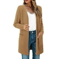 Bramtres Womens Cardigan Long Cardigans for Women Women's Solid Color